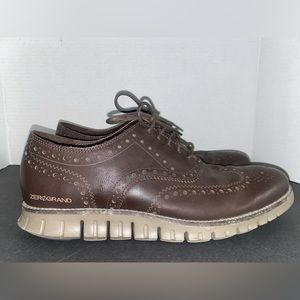 Cole Haan Zerogrand Men's Oxford Brown Shoes Mens Size 8 C20749